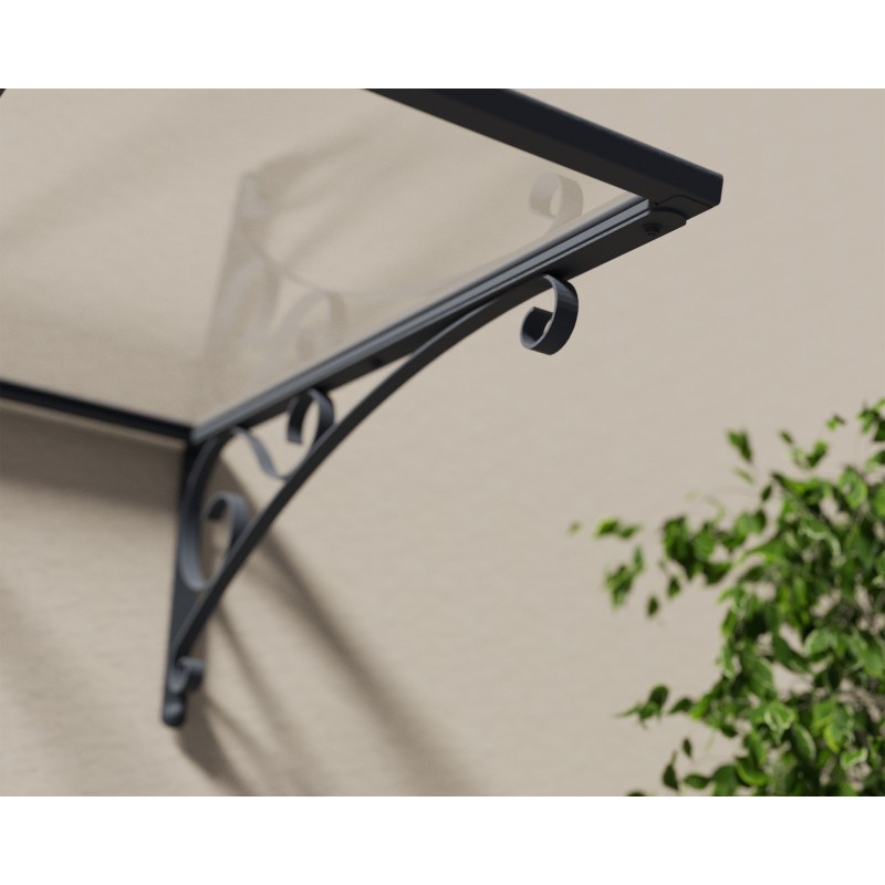 Canopia Venus Auvent de porte 135x88 cm Transparent Canopia Venus Auvent de porte 135x88 cm Transparent