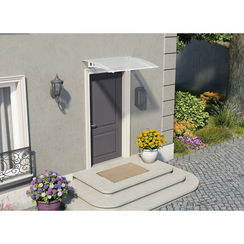 Canopia Lyra Auvent de porte 135x90 cm double paroi Canopia Lyra Auvent de porte 135x90 cm double paroi