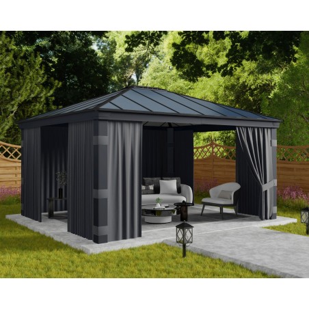 Canopia Curtain Set for Gazebo Dallas 4.3x5 m
