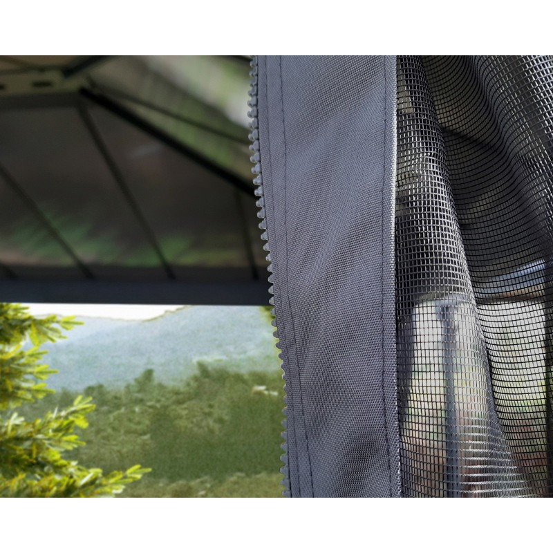 Canopia Moustiquaire pour Tonnelle Dallas 4.3x5 m Canopia Moustiquaire pour Tonnelle Dallas 4.3x5 m