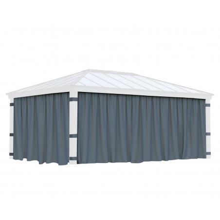 Canopia Set de rideaux pour Tonnelle Dallas 4.3x6 m