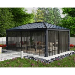 Moustiquaire Canopia pour gazebo Dallas 4,3 x 6 m