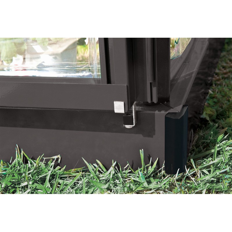 Canopia Hybrid Serre de jardin en polycarbonate 247x185x208 cm Gris Canopia Hybrid Serre de jardin en polycarbonate 247x185x208 cm Gris