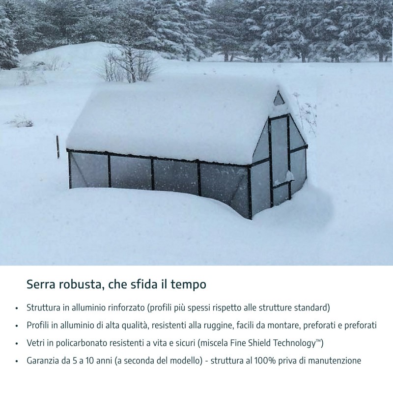 Canopia Eco Grow Serre de jardin double paroi en polycarbonate 197x204x198 cm Vert Canopia Eco Grow Serre de jardin double paroi en polycarbonate 197x204x198 cm Vert