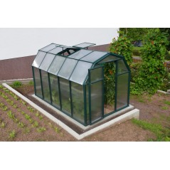 Serre de jardin double couche en polycarbonate Canopia Eco Grow 321 x 204 x 198 cm, verte