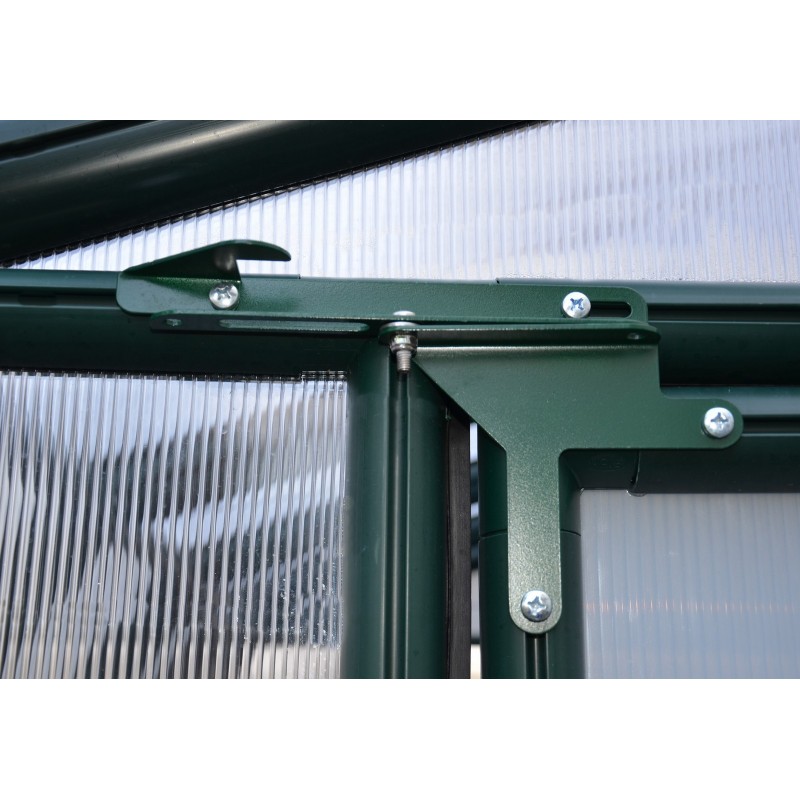 Canopia Hobby Gardener Serre de jardin double paroi en polycarbonate 641x266x208 cm Vert Canopia Hobby Gardener Serre de jardin double paroi en polycarbonate 641x266x208 cm Vert