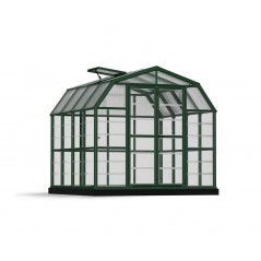 Serre de jardin hybride Canopia Grand Gardener en polycarbonate 264 x 265 x 238 cm Vert