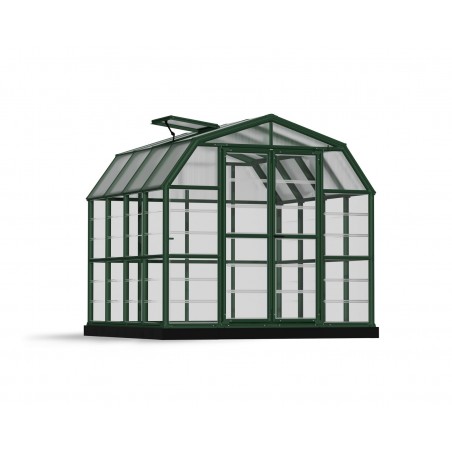 Serre de jardin hybride Canopia Grand Gardener en polycarbonate 264 x 265 x 238 cm Vert