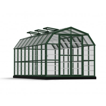 Canopia Grand Gardener Hybrid Polycarbonate Garden Greenhouse 513X265X238 cm Green