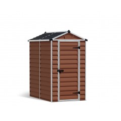 Canopia Skylight Abri de jardin en polycarbonate 176x120x203 cm Ambre
