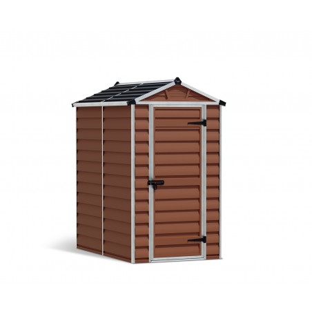 Canopia Skylight Abri de jardin en polycarbonate 176x120x203 cm Ambre