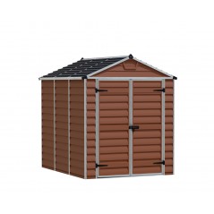 Canopia Skylight Abri de jardin en polycarbonate 229x185x217 cm Ambre