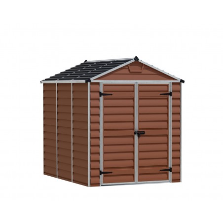 Canopia Skylight Abri de jardin en polycarbonate 229x185x217 cm Ambre