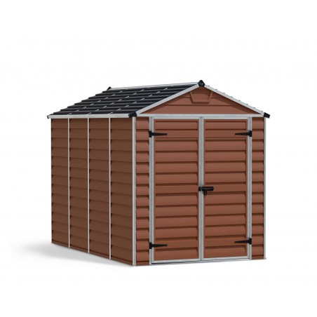 Canopia Skylight Abri de jardin en polycarbonate 303x185x217 cm Ambre