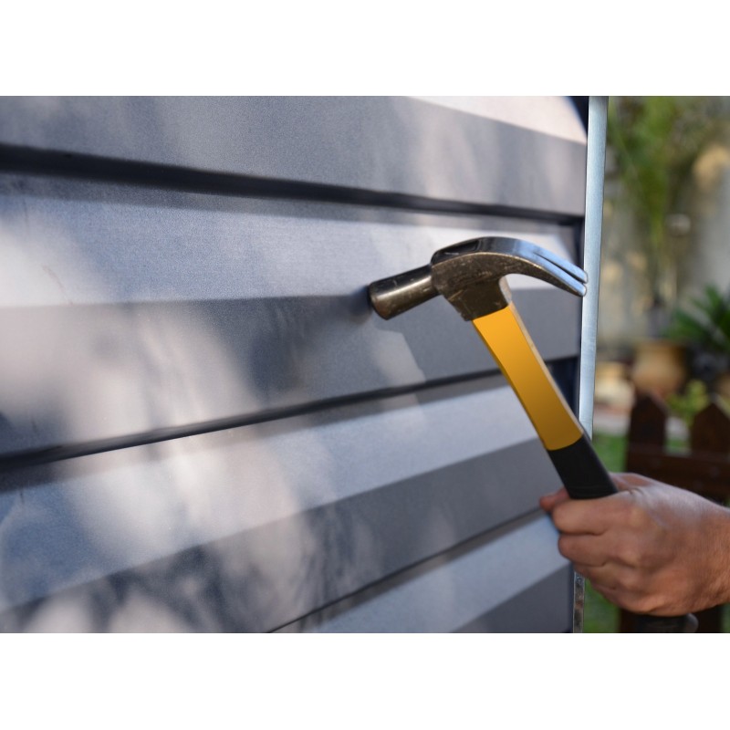 Canopia Skylight Polycarbonate Garden Shed 176X120X203 cm Grey Deco Canopia Skylight Polycarbonate Garden Shed 176X120X203 cm Grey Deco