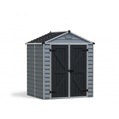 Canopia Skylight Abri de jardin en polycarbonate 154x185x217 cm Gris Deco