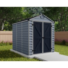 Canopia Skylight Abri de jardin en polycarbonate 229x185x217 cm Gris Deco