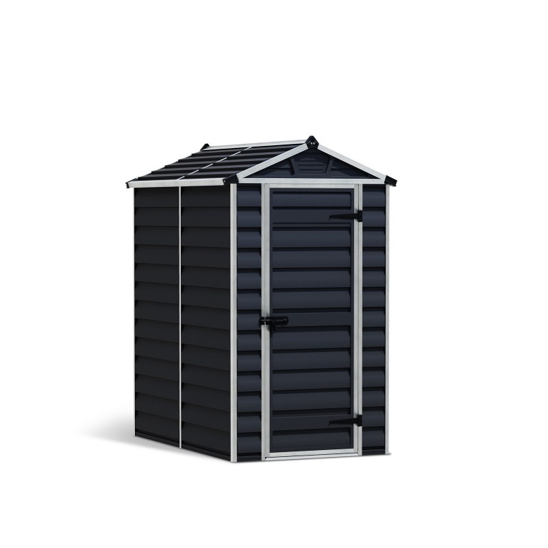 Canopia Skylight Abri de jardin en polycarbonate 176x120x203 cm Gris foncé
