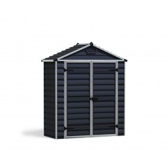 Canopia Skylight Abri de jardin en polycarbonate 90x185x217 cm Gris foncé