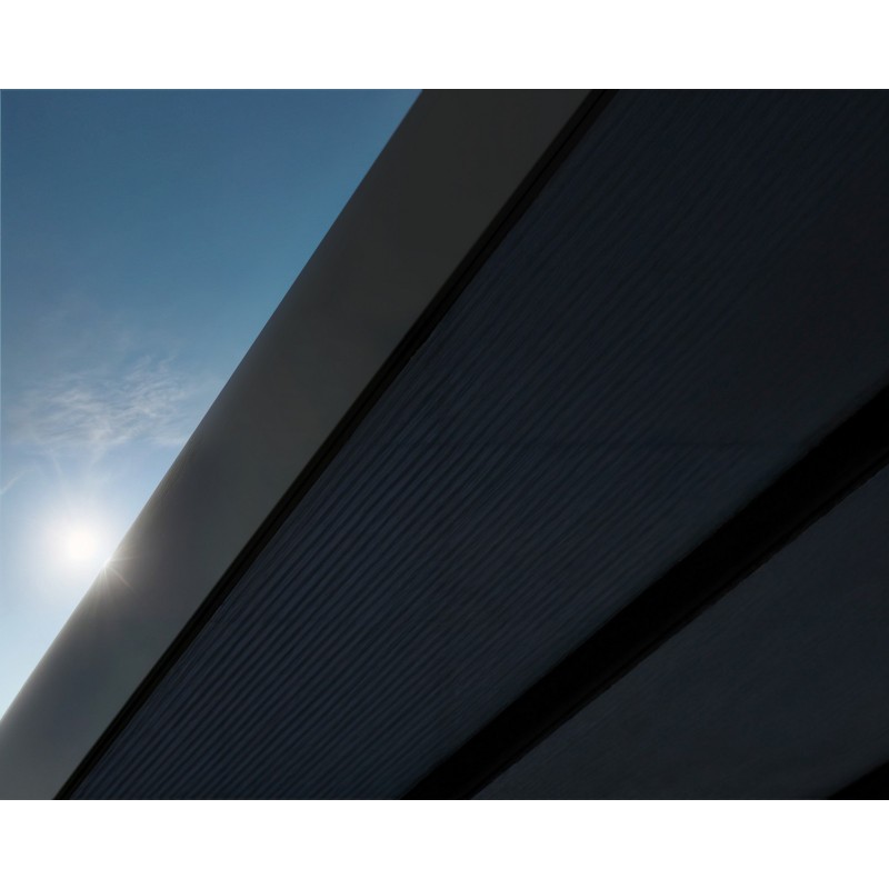 Cannopia OSLO en aluminium 6X6 m noir