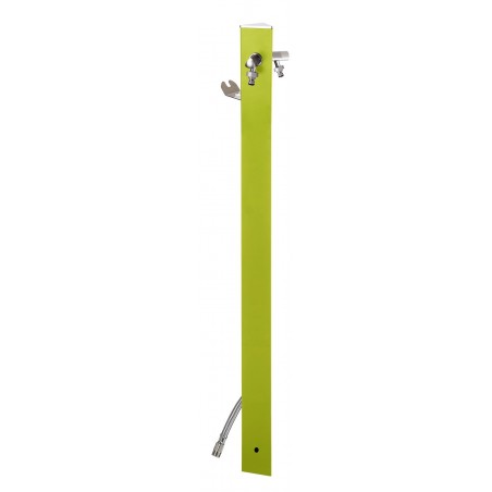Aquapoint Triangle Underground Garden Column Fountain Pastel Green