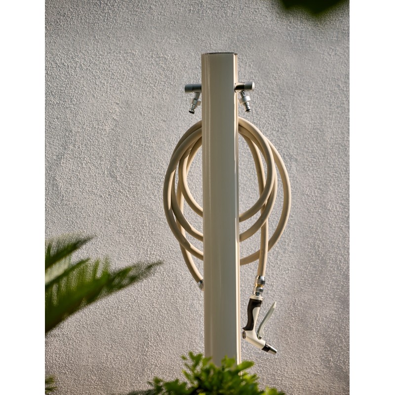 Aquapoint Totem Underground Garden Column Fountain White Aquapoint Totem Underground Garden Column Fountain White