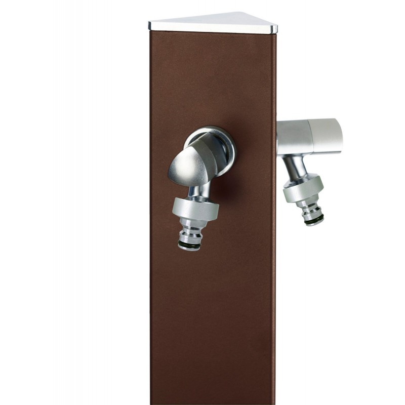 Aquapoint Wall Triangle Bronze Metal Wall Garden Fountain Aquapoint Wall Triangle Bronze Metal Wall Garden Fountain