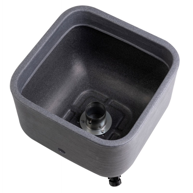 Square Resin Base for the Moon Underground Aquapoint Fountain