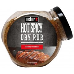 Weber Dry Rub Hot Spicy - 110 Gr