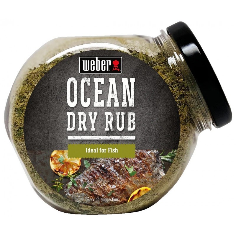 Weber Dry Rub Ocean - 100 Gr