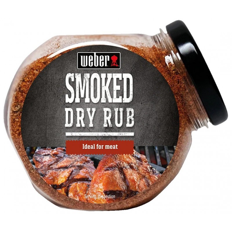 Weber Dry Rub Smoke - 130 Gr