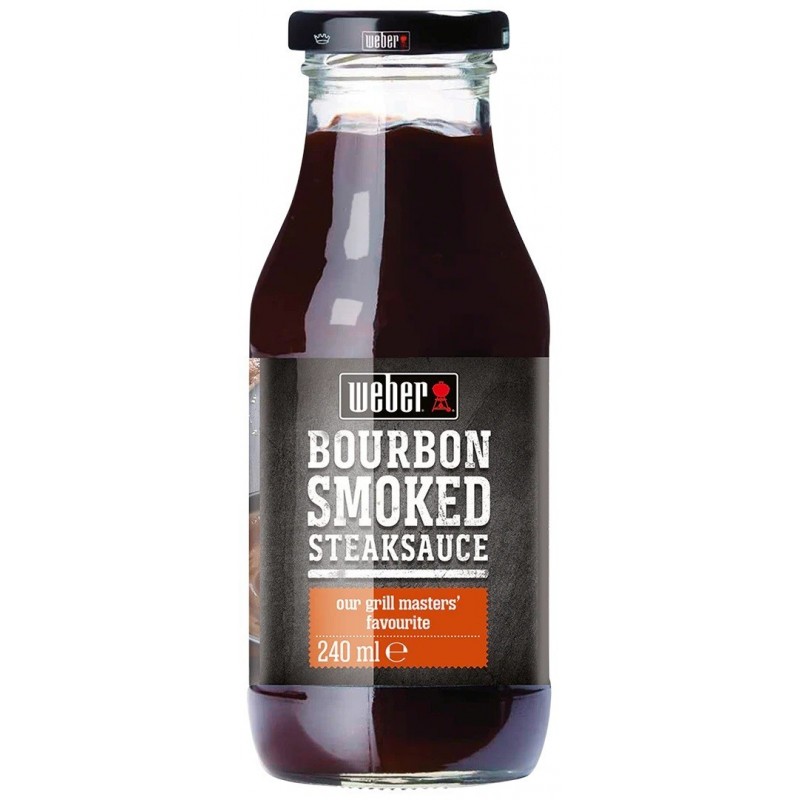 Weber Bourbon Smoked Steaksauce - 240 Ml