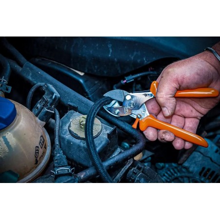 LÖWE SCISSORS FOR CUTTING RUBBER AND PLASTIC HOSES UP TO 15 MM