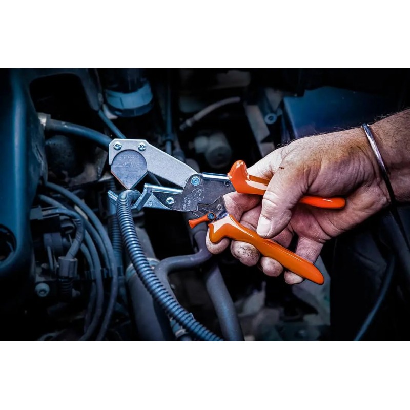 CISEAUX À TUYAU LÖWE 5 AVEC LAME TRIANGULAIRE