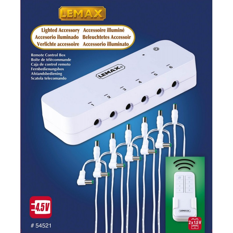 Remote Control Box avec alimentation électrique 4.5V Réf. 54521