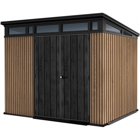 Keter Abri de Jardin en Résine SIGNATURE PENT 9X7 à lames
