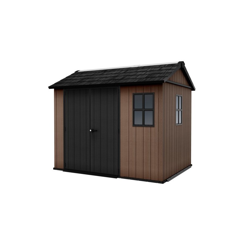 Keter Abri de Jardin en Résine NEWTON PLUS 975 avec double option de montage Keter Abri de Jardin en Résine NEWTON PLUS 975 avec double option de montage