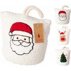 Cale-porte de Noël Teddy. Pièce unique