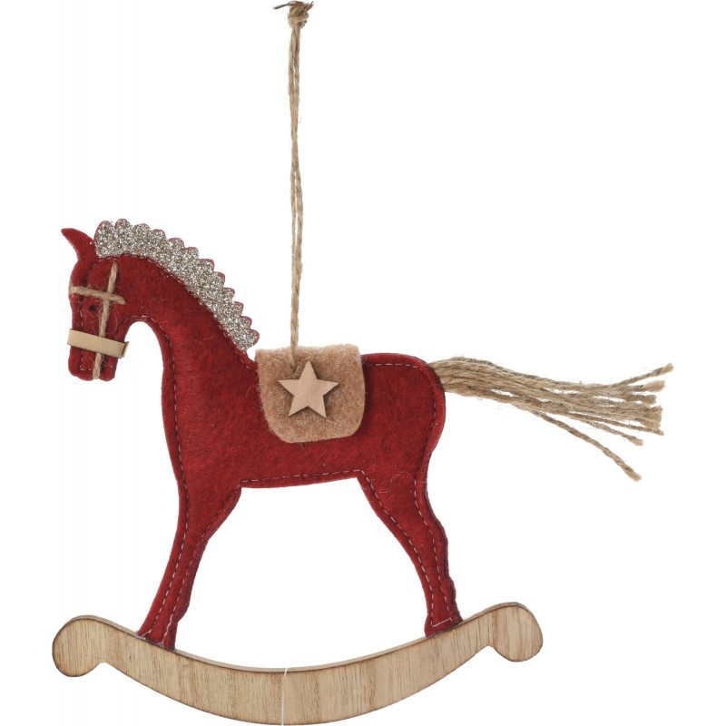 Cheval à bascule 15 cm. Pièce unique
