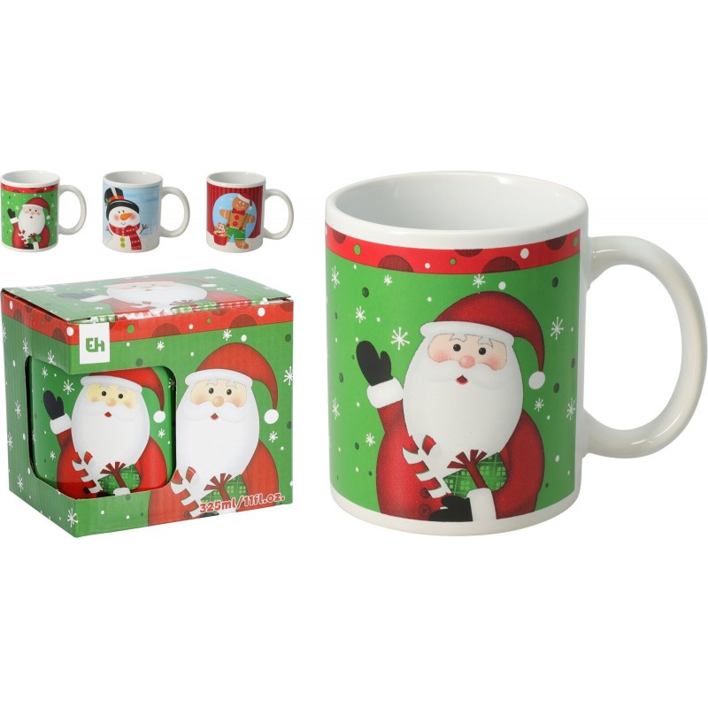 Mug de Noël en céramique 325 ml. Pièce unique
