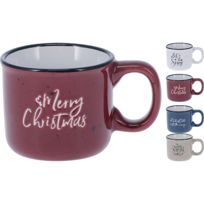 Mug en céramique et grès 90 ml. Pièce unique