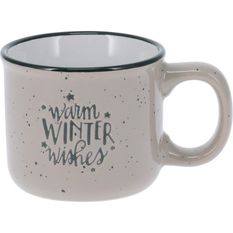 Stoneware Ceramic Mug 90 ml. Single Piece Stoneware Ceramic Mug 90 ml. Single Piece