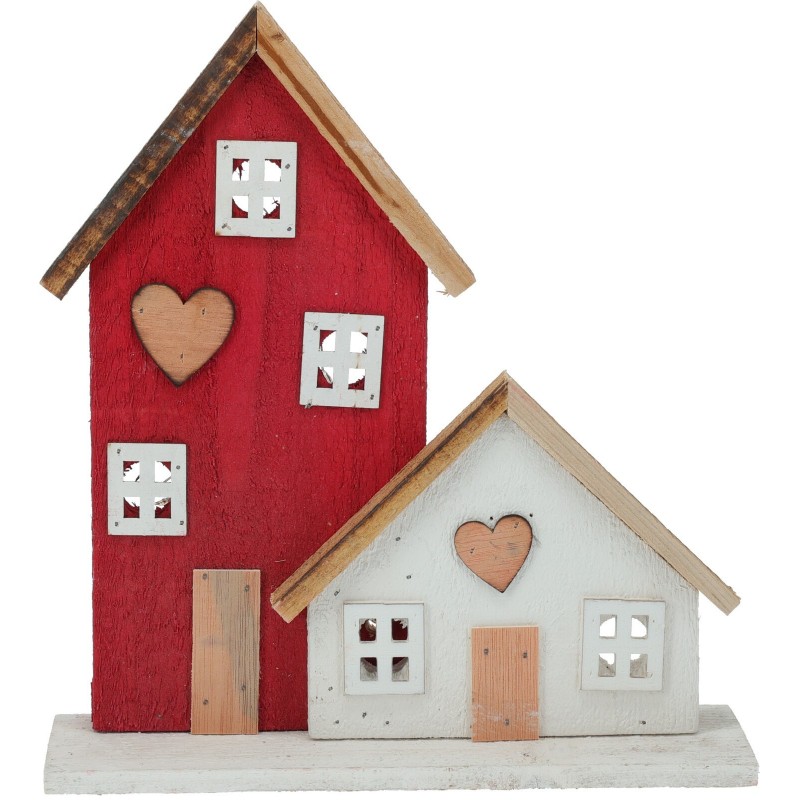 Illuminated House 28 cm. Single Piece Illuminated House 28 cm. Single Piece