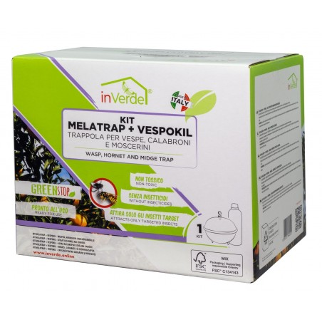 MELATRAP + VESPOKIL Trap Kit InVerde