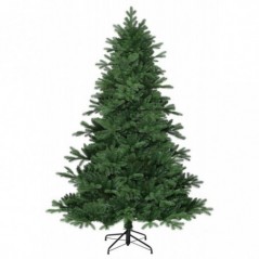 Sapin de Noël vert Brampton h230 Ø147cm PE+PVC