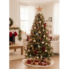 Verdon Sapin de Noël h180Ø120cm PE+PVC