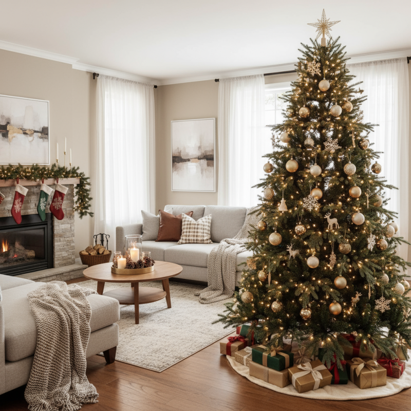 Kennedy Christmas tree h240Ø152cm PE+PVC Kennedy Christmas tree h240Ø152cm PE+PVC