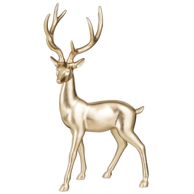 Renne Couleur Champagne 62 cm. Renne Couleur Champagne 62 cm.