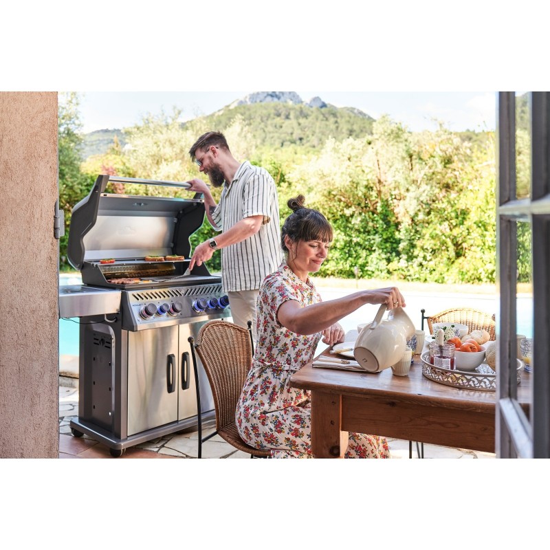 Napoleon gas barbecue PRESTIGE 500 stainless steel cod. P500VXRSIBPSS Napoleon gas barbecue PRESTIGE 500 stainless steel cod. P500VXRSIBPSS