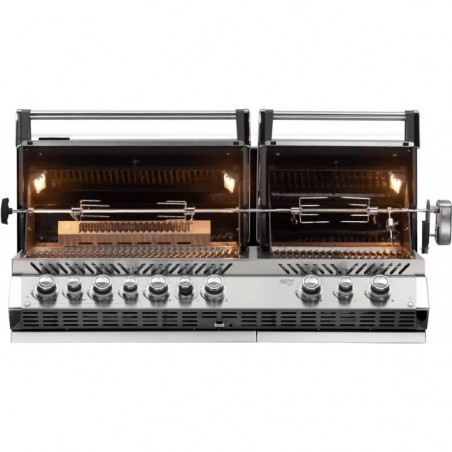 Barbecue à gaz Napoleon PRESTIGE PRO encastrable 825 cod. BIPRO825RBIPSS